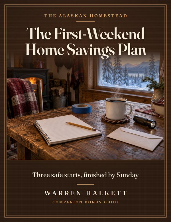 The First-Weekend Home Savings Plan bonus guide cover
