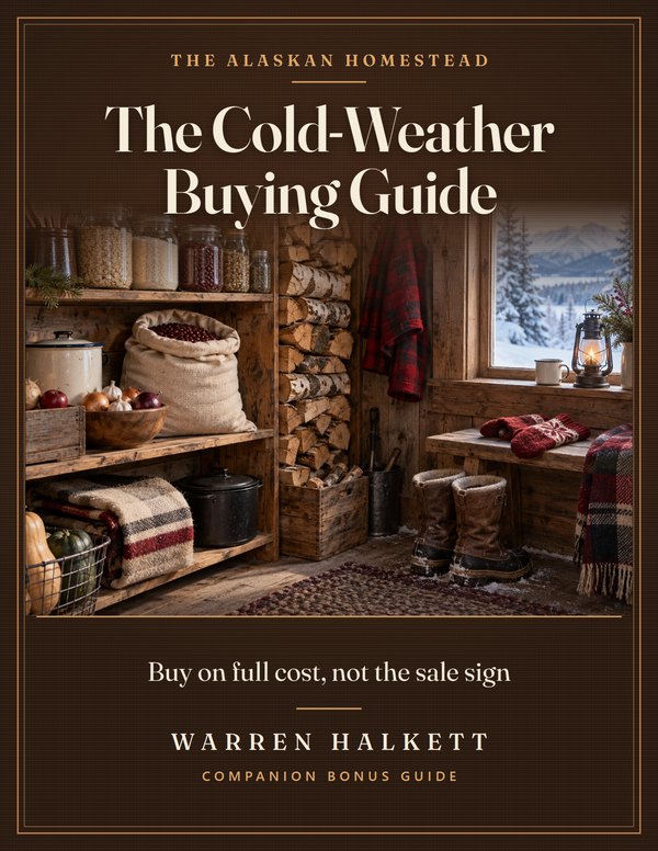 The Cold-Weather Buying Guide bonus guide cover