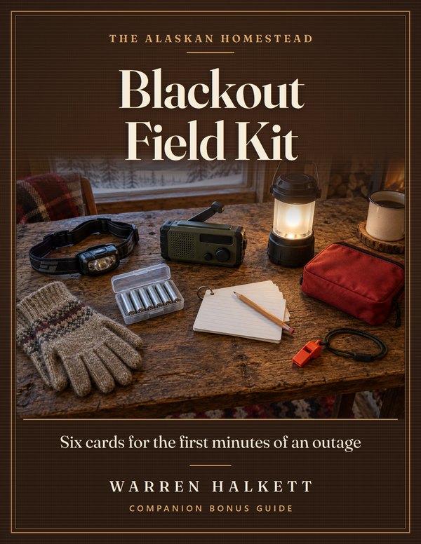 Blackout Field Kit bonus guide cover